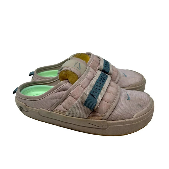 Nike Offline Slip-On Slides‎ in Stone Mauve Pink Men's Size 7.5 Women's Size 9 - Picture 1 of 7